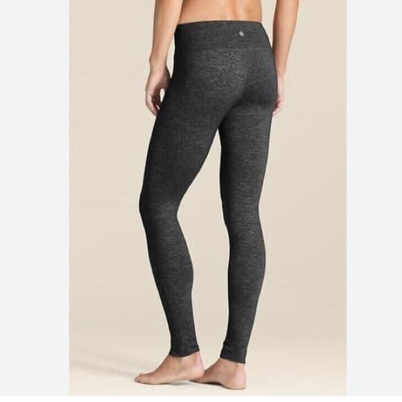 Athleta Womens Quest Caturanga Tight Workout Leggings Dark Gray Black Heather Sm - Picture 2 of 12